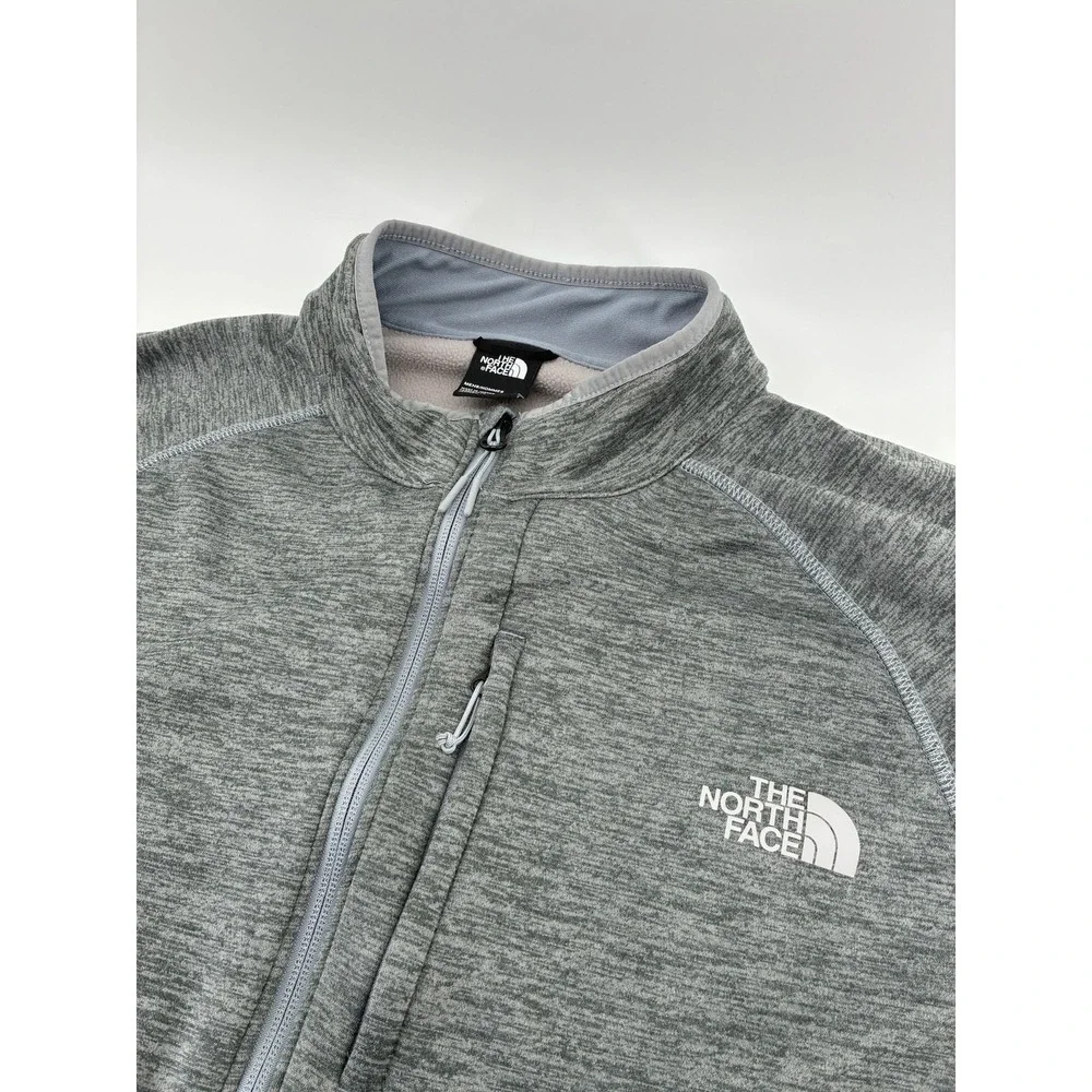 The North Face Skyline Full Zip Fleece Jacket Mens XXL Grey Heather NF0A5G9V